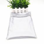 Sac anti - poussière sac cadeau en tissu teint sac en soie satin imitation sac en soie masque oculaire perruque sous - vêtements emballage sac de rangement