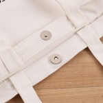 Impression directe sac de toile, logo personnalisé, sac de coton, publicité sac de toile portatif de coton personnalisé