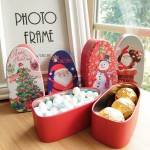 Nouvelle boîte en fer de Noël boîte en fer boîte en chocolat boîte en bonbons boîte en fer à mâcher boîte en fer cadeau de Noël boîte en fer personnalisée