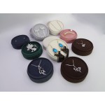 emballage boîte ronde, boîte à bijoux, boîte de décoration en cachemire, environnemental