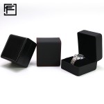 Fabrication en gros de boîte à montres en cuir feuilleté, boîte à bijoux, boîte de rangement, boîte à montres boîte à cadeaux personnalisée