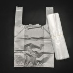 Shandong Plastic Packaging Factory Custom supermarket shopping bag Horse jacket Bag Tank Bag convenience Bag Printing logo