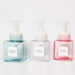 450 mlPETG shampooing pour presse à bouteilles carrées, liquide de lessive, gel douche, lotion dans le lieu d'embouteillage