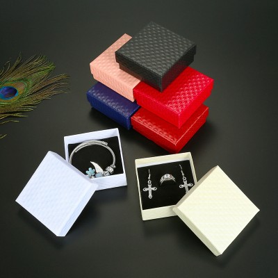 Boîte à bijoux Magic Jewelry Box bracelet boucles d'oreilles collier velours Box Packaging Gift paper box