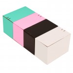 Boîte à glissière à une tirette carton d'emballage express postal personnalisé expédition carton à glissière d'emballage en mouvement boîte de couleur extra dure