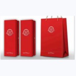 emballage en plastic, carton, sac shopping, cadeau, bouteille de vin...