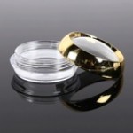 Boîte de crème pour le visage aux champignons côté argent 5-50gml, bouteille de crème, sous-bouteille d'emballage cosmétique, sous-bouteille de pommade