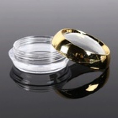 Boîte de crème pour le visage aux champignons côté argent 5-50gml, bouteille de crème, sous-bouteille d'emballage cosmétique, sous-bouteille de pommade