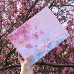 Carton d'emballage cadeau, de Rose, Boîte cadeau cosmétique à main, carton de cadeau