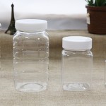 Pot alimentaire de stockage transparent 1 kg 2 kg 1000g5 kg Bouteille de miel épaissie de 10 kg Bouteille de miel de 3 kg Bouteille en plastique, 720ml