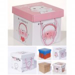 Boîte d'emballage de collation boîte d'airdrop personnalisée boîte-cadeau de collation boîte d'emballage boîte-cadeau de mariage carrée pleine lune personnalisée