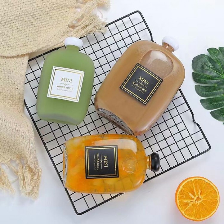 Fabricant au comptant créativité champignon bouteille de vin santé bouteille de vin étrangère bouteille de vin blanc bouteille de verre personnalisable