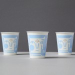 Tasse en papier jetable fabricant personnalisé publicitaire, impression logo, tasse d'eau personnalisée