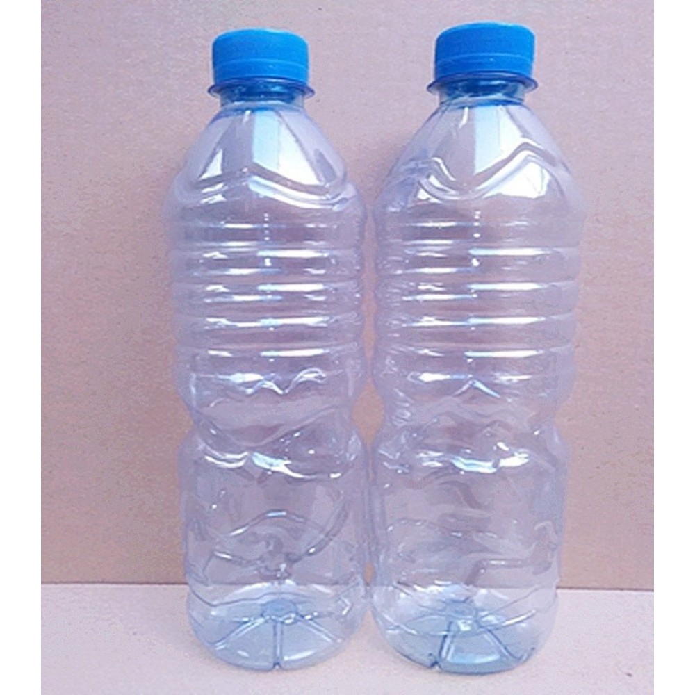 Vente en gros de bouteilles en plastique transparent PET 500ml bouteille d' eau en plastique bouteille