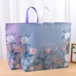 Home Textile Printing Handheld non - woven bag customized spot covered Tridimensional Handbag General package Shopping Bag
