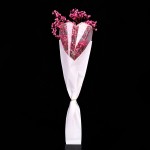 St Valentin Flower Packaging New Transparent Packaging Custom Flower Gift packaging bag Wholesale