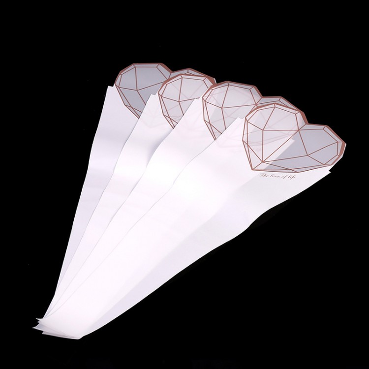 St Valentin Flower Packaging New Transparent Packaging Custom Flower Gift packaging bag Wholesale