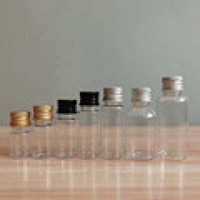 10 20 30 50 100 ml bouchon en aluminium, bouteille en plastique transparent, sous-bouteille d'émulsion avec bouchon