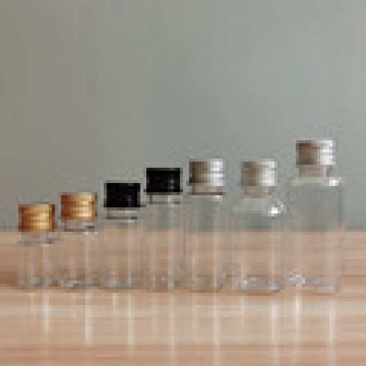 30 50 80 120g gramme PET transparent, bouteille carrée à gros col, bouteille liquide sous-embouteillage