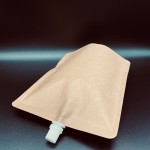 Emballage de jus de fruits papier kraft auto - aspirant, sac de thé au lait, sac de café froid sur mesure