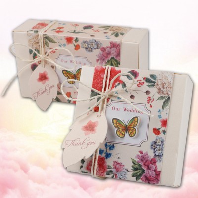 Nouvelle boîte à bonbons de mariage de la collection Butterfly Sen