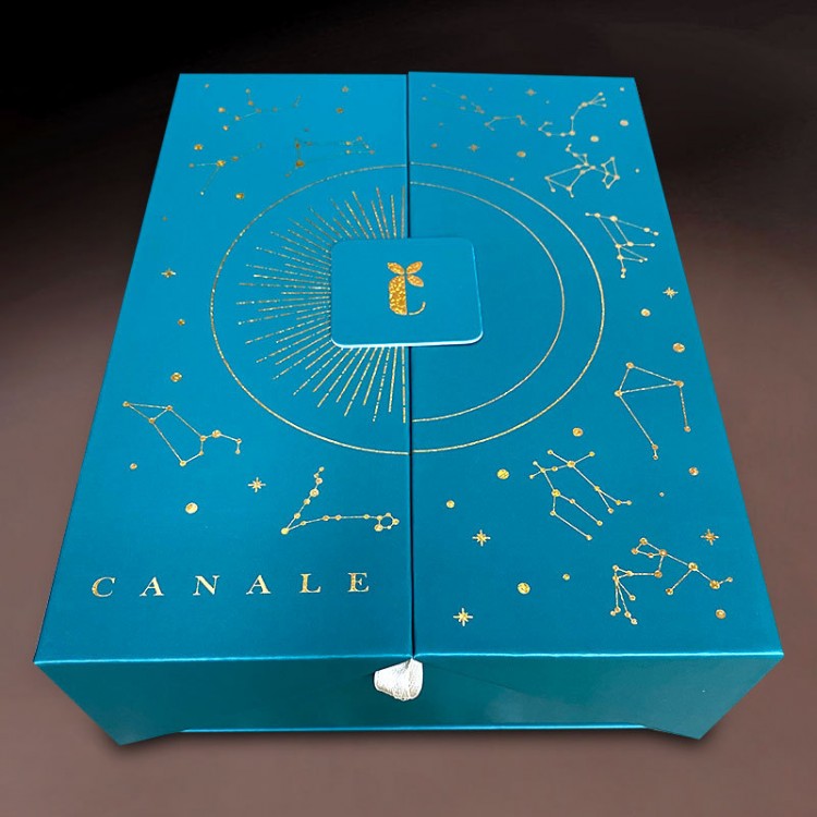 Boîte d'emballage de forme spéciale coréenne sur mesure, boîte de couleur exquise, boîte de papier cosmétique quotidienne, personnalisation de boîte de couleur haut de gamme