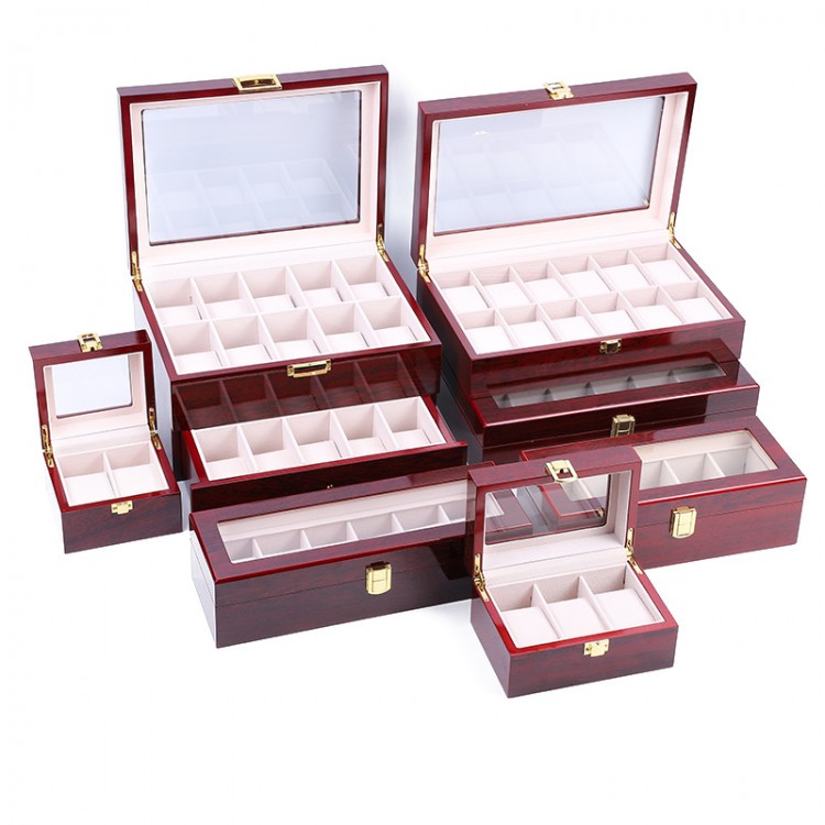 Boîte d'affichage de montres, boîte d'entreposage de bijoux