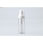 Flacon en plastique de 50 ml, flacon de mousse, transparent, flacon de lavage du visage flacon, pompe à mousse