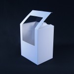 La boîte d'emballage de chapeau plat de casque 