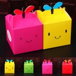 Noël personnalisé en usine, boîte-cadeau de Noël, pliage de boîte à fruits, boîte à bonbons créative peut être personnalisé