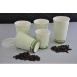 Gobelet en papier dégradable, Logo personnalisé Isolation thermique et preuve à chaud