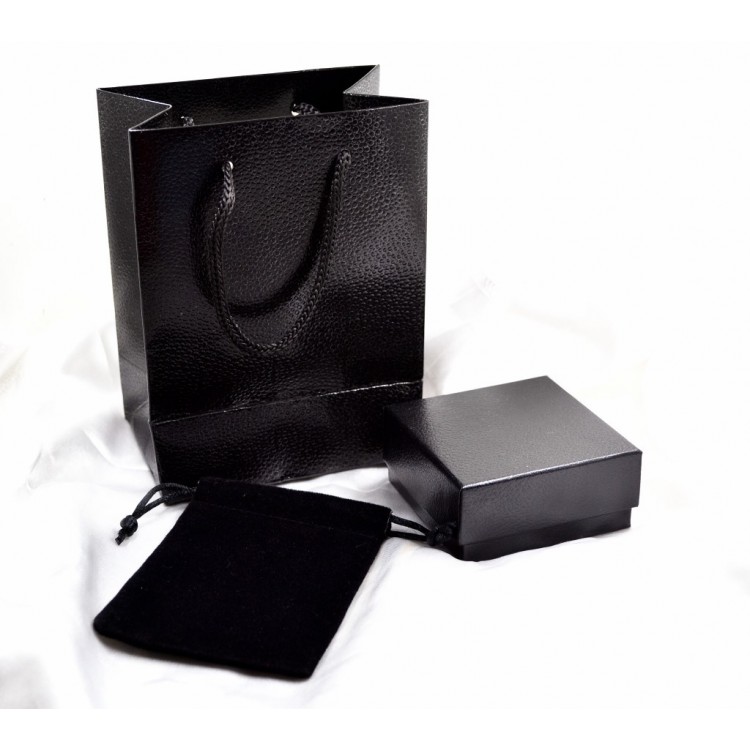 Rouge noir sac à main sac de velours sac à bijoux