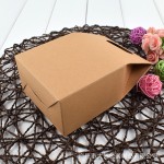 Boîte d'emballage alimentaire personnalisée boîte de bonbons multicolores boîte de bonbons boîte de bonbons boîte de bonbons boîte de cuir de vache boîte générale