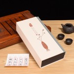 Boîte d'emballage à capuchon réversible, logo imprimé