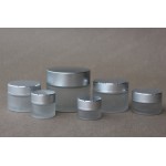 Lotion flacon de toner en aluminium capsule cosmétique flacon de verre flacon d'échantillon de salon de beauté emballage en gros