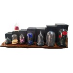 Boîte de fleur Shangli, boîte en verre, boîte de paquet de cadeau de fleur adaptée aux besoins du client