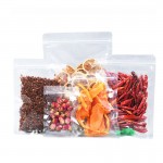 Sac à fond plat transparent et auto - scellé date rouge lyophilisée confiserie sac d'emballage sac d'emballage fleurs Thé sac étanche à l'humidité