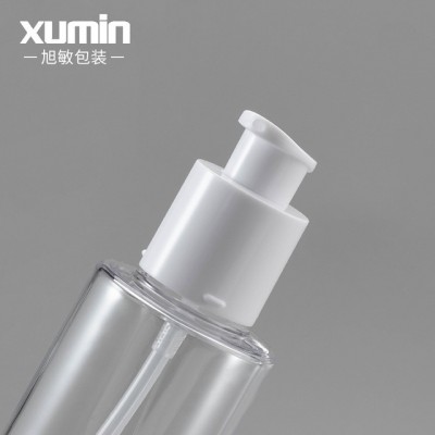 50 ml-150 ml bouteilles de lotion transparente, bouteille de pompe à pression 