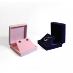 Boîte Flip Bijoux, Boîte Cachemire Bijoux, Mode collier box