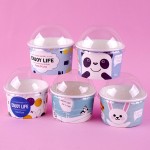 Tasse en papier à crème glacée Bol en papier à crème glacée jetable
