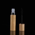 Emballage cosmétique 10 ml boîte complète de Mascara en bambou tube vide brosse à cils en silicone