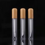 Matériau d'emballage 5ml DIY auto - fabriqué tube de rouge à lèvres recouvert de bambou couleur des lèvres glaçure des lèvres vide teinture des lèvres liquide des lèvres miel des lèvres sous - embouteillage