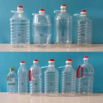 Fourniture de 500ml 1L 1,4l 2,5l 4,5l 5L 10l 20lpet bouteille en plastique transparent baril de salade