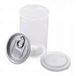 285ml (25g) / 383ml (30g) Boîtes amovibles aliments, boîtes d'emballage en plastique, bouteilles d'emballage rectilignes