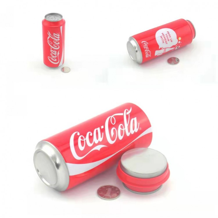 Boîtes de bonbons faciles à emballer et boîtes de fer créatives Cola moulage, emballage boisson personnalisé 